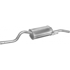 Глушник Рено Сімбол Renault Symbol 1.4/1.6 16V седан 2001- 21.289 Polmo алю