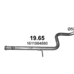 Труба  Сітроен С3/С3 Пікассо CITROEN C3/CITROEN C3 PICASSO/Пежо 208/2008 PEUGEOT 208/2008 1.6 Hdi 2014 - 19.65