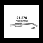 Резонатор Renault Megane 03/99-07/03 21.270 Polmo