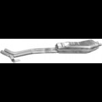 Глушник БМВ 5 Е34 BMW 5 E34 525-24V/530/535 седан/універсал 2.5/3.0/3.4 1988-1996 03.80 Polmo алю