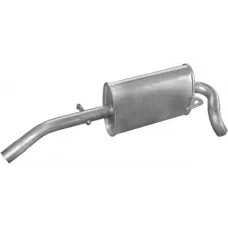 Глушник Сеат Ароса Seat Arosa/Фольксваген Лупо Volkswagen Lupo 1.0i/1.4i 1997-2005 23.68 Polmo алю