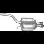 Глушник Фольксваген Пассат Б6 Volkswagen Passat B6/ Пассат СС Passat CC 2.0TDi 2005-2010 30.53 Polmo алю