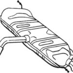 Глушник задній VW GOLF V 03-08,VW Golf Plus V 04-142,(233-723),Bosal алюмінізований