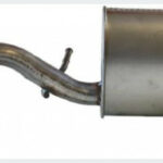 Глушник Фольксваген Лупо (Volkswagen Lupo) 1.4i-16V 1998-2005 ,(227-111),Bosal алюмінізований,30.253