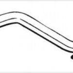 Труба Alfa Romeo ROMEO 147 00-07,(851-169),Bosal алюмінізована,16.89