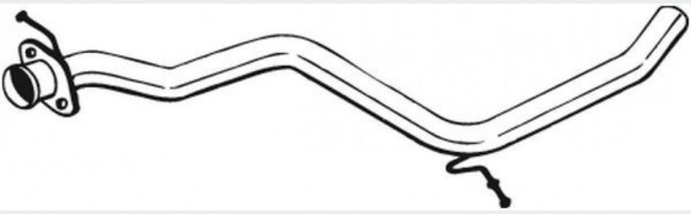 Труба Alfa Romeo ROMEO 147 00-07,(851-169),Bosal алюмінізована,16.89