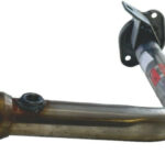 Трубка колекторна Пежо 206 (Peugeot 206) 1.4i/1.6 98 - 01,(740-355),Bosal алюмінізована,19.202