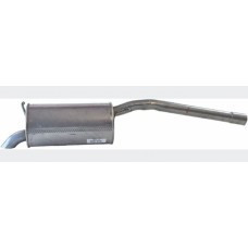 Глушник задній VW CADDY III 07-15,VW Caddy IV 15-17,(233-505),Bosal алюмінізований