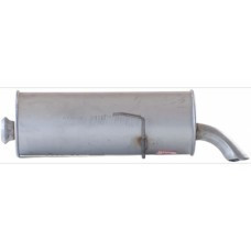 Глушник Пежо 106 (Peugeot 106) 1.0/1.1/1.3/1.4D/1.5D 1991 -2004,(190-003),Bosal алюмінізований,19.06