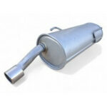 Глушник Пежо 206 (Peugeot 206) 1.1/1.4/1.6 бензин 98- ,(190-603),Bosal алюмінізований,19.198