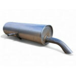 Глушник Пежо 307/ситроен С4 (Peugeot 307/citroen C4) 1.4/1.6i-16V хетчбек 2001-2008 (135-709),Bosal алюмінізований,19.204