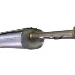 Глушник передній Toyota Land-Cruiser 02-10 3,0 D (228-199),Bosal алюмінізований