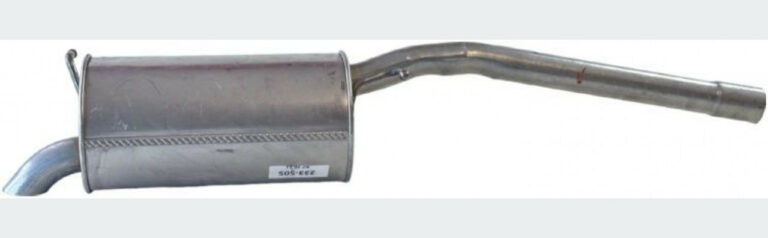 Глушник задній VW CADDY III 07-15,VW Caddy IV 15-17,(233-505),Bosal алюмінізований