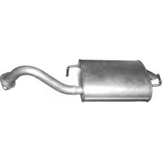 Глушник Тойота Королла E120 Toyota Corolla 1.4/1.6/1.4D хечбек 2004- 26.01 Polmo алю