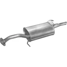 Глушник Тойота Королла E90 Toyota Corolla E90 1.3/1.6 kat 87-92 26.113 Polmo алю