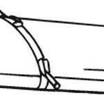 Глушник передній Mercedes B170 W245 05-11,B180 W245 09-11,B200 W245 05-11,(175-013),Bosal алюмінізований