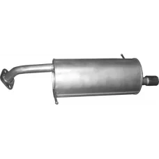 Глушник  Мазда 2 Mazda 2 1.3/1.5 2007-2015 12.09 Polmo алю
