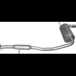 Глушник  Мазда МХ5 Mazda MX5 1.6 16V 94-98 12.11 Polmo алюмінізірованний