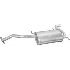 Глушник Мазда 121 Mazda 121 1.3 -8V; 1.3 -16V 11/90 -95 12.32 Polmo алю