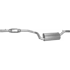 Глушник Мазда 3 Mazda 3 2.0 16V  хетчбек 2003-2009 12.12 Polmo алю