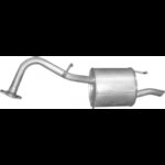 Глушник Тойота Яріс Toyota Yaris 1.0I -12V 2005-2012 26.177 Polmo алю