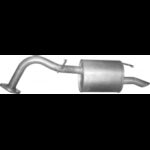 Глушник Тойота Яріс Toyota Yaris 1.3i -16V 2005-2008 26.178 Polmo алю