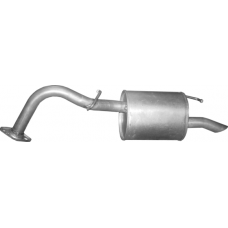 Глушник Тойота Яріс Toyota Yaris 1.3i -16V 2005-2008 26.178 Polmo алю