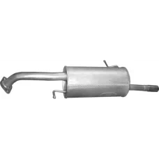 Глушник Мазда 323 Mazda 323 1.5 16V седан 1998-2001 12.194 Polmo алю