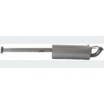 Глушник Тойота Ленд Крузер 100 (Toyota Land Cruiser) 3.0TD 2002-2009 ,(282-863),Bosal алюмінізований,26.306