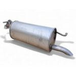 Глушник Тойота Яріс (Toyota Yaris) 1.0/1.3 16V 1999-2005 ,(228-041),Bosal алюмінізований,26.275
