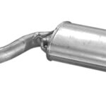 Резонатор Ауді 80/90 Audi 80/90/Купе/Coupe 2.0 05/89-07/90 aut. 01.42 Polmo алю