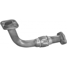 Трубка колекторна Тойота Каріна Е Toyota Carina E 1.6/1.8-16V 1992-1997 26.282 Polmo алюмінізована