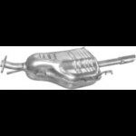 Глушник  Опель Астра Г під фланець Opel Astra G 1.4/1.6 8V/16V седан 1998-2003 17.296 Polmo алю