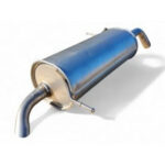 Глушник Форд Фієста (Ford Fiesta) 1.25/1.4 16V 2008-2012 ,(154-483),Bosal алюмінізований,08.565