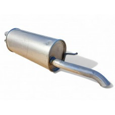 Глушник Форд Фьюжн (Ford Fusion) 1.2/1.4 16V 2002- ,(154-201),Bosal алюмінізований,08.668