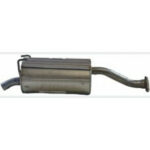 Глушник Хонда Цивік 7 (Honda Civic 7) 1.4/1.6 16V хетчбек 2001-2005 ,(163-391),Bosal алюмінізований,09.116