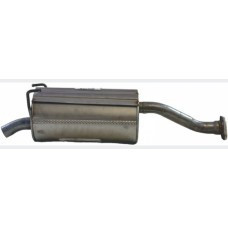 Глушник Хонда Цивік 7 (Honda Civic 7) 1.4/1.6 16V хетчбек 2001-2005 ,(163-391),Bosal алюмінізований,09.116