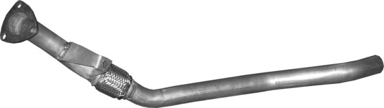 Труба  Ауді А4 Б6/Б7Audi A4 B6/B7 1.6  -2008 01.24 Polmo алюмінізована