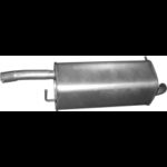 Глушник Форд Фієста МК5 Ford Fiesta MK5/ Мазда 2 Mazda 2 1.2/1.25/1.3/1.4 16V 2001-2007 08.542 Polmo алю