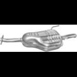 Глушник Опель Астра Г Opel Astra G 1.7/2.0D дизель універсал 1998-2004 17.542 Polmo алю