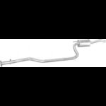 Резонатор Мазда 121 Mazda 121 96-/Форд Фієста Ford Fiesta 95-98 1.25/1.3i kat 08.162 Polmo алю