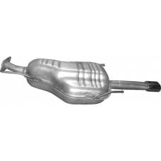 Глушник Опель Астра Г Opel Astra G 1.8i -16V -2003 17.26 Polmo алю