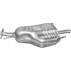 Глушник Опель Астра Г Opel Astra G під фланець 1.4/1.6 8/16V хечбек 1998-2004 17.537 Polmo алю