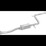 Резонатор Мазда 323 Mazda 323 89-94/Мазда 323Ф Mazda 323F 89-94 1.6i kat 12.51 Polmo алю