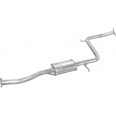 Резонатор Мазда 323 Mazda 323 89-94/Мазда 323Ф Mazda 323F 89-94 1.6i kat 12.51 Polmo алю