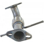 Прийомна труба з гофрою Форд Мондео 3 (Ford Mondeo 3) 1.8/2.0 -16V бензин 2000-2007,(703-123),Bosal алюмінізована,08.549