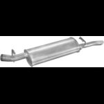 Глушник Опель Вектра А Opel Vectra A 1.8i/2.0i хечбек kat 88-95 17.286 Polmo алю