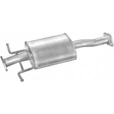 Резонатор Мазда 626 Mazda 626 2.0D HB 87-91/kombi 88-96 12.95 Polmo алю
