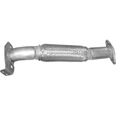 Труба  з гофрой Мазда 6 Mazda 6 2.0 CiTD Turbo Diesel 02-07 12.214 Polmo алюмінізована