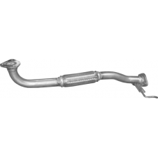 Труба прийомна Мазда Кседос 6 Mazda Xedos 6 1.6 16V 1993-1997 12.212 Polmo алюмінізована